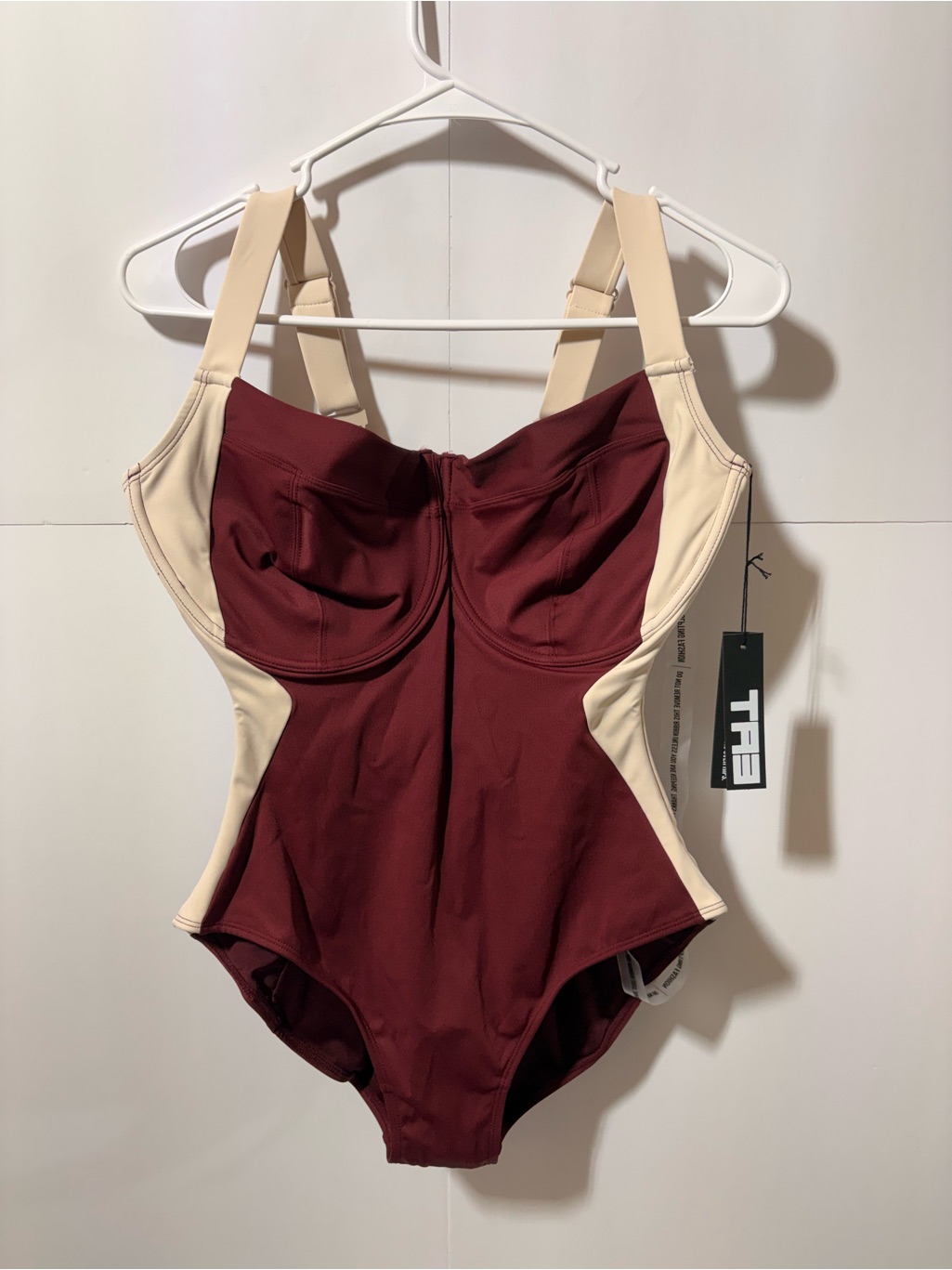 Ta3 Lifty Contour Dark Cherry/Oat- Size Medium/Short J/K Bra Cup